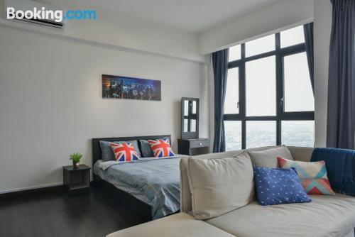 Convenient one bedroom apartment with terrace and swimming pool.