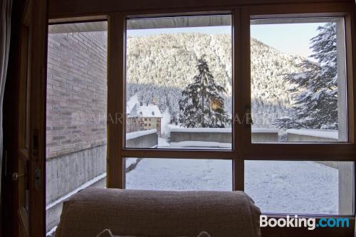 Wohnung mit Kinderbett in Baqueira-Beret. Tierfreundlich