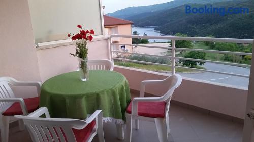 Apartamento com terraço em Labin.