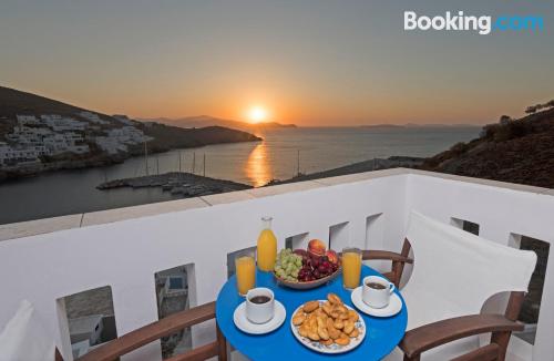 Home for two people in Astypalaia Town with terrace