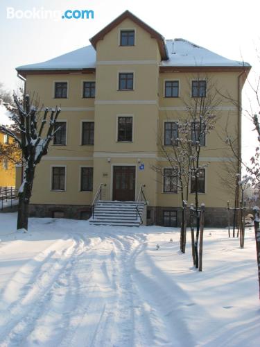 Appartement pour deux personnes. Terrasse et Internet!