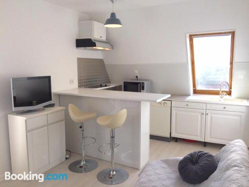 Terrace and wifi home in Cabourg. For 2