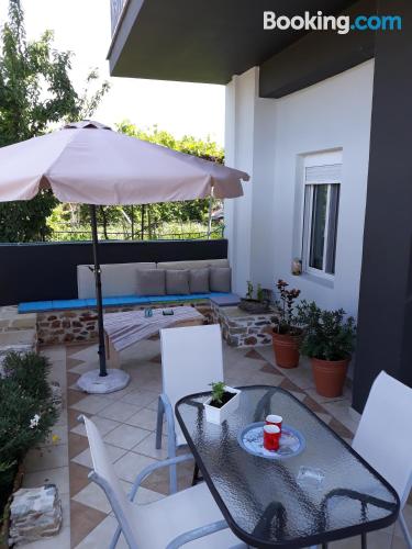 Appartement avec terrasse pour couples