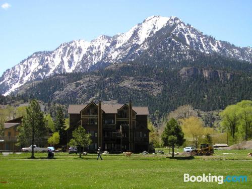 Espaçoso apartamento com dois quartos em Ouray