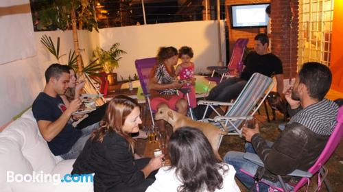 Sao Paulo ai vostri piedi! Terrazza e Internet