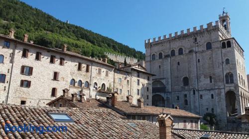 Petit appartement. À Gubbio.