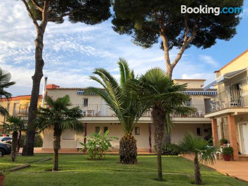 Praktische Ferienwohnung in Platja d'Aro. Terrasse!