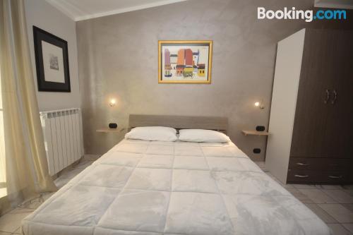 Stay cool: air-con apartment in Valmontone. Child friendly