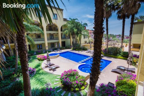 Appartement avec piscine. Terrasse!