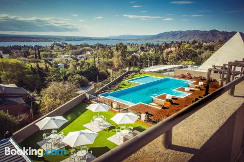 Sleep in Villa Carlos Paz with pool