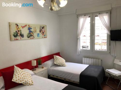 Apartment for solo travelers in Bilbao. Wifi!