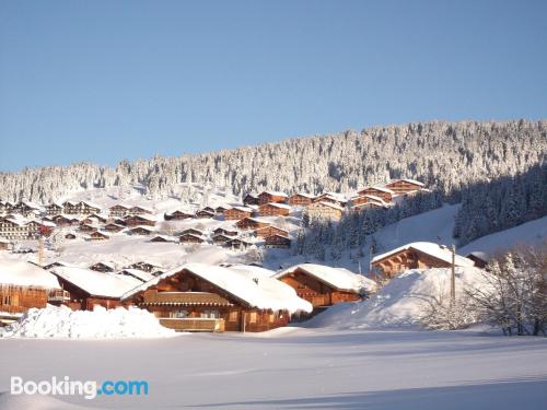 Komfortable Apt in Les Saisies. Ideal für Familien