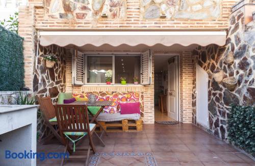 Place in Playa Pobla de Farnals. Enjoy your terrace