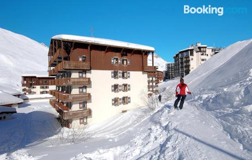 Apt in Tignes. Für Paare