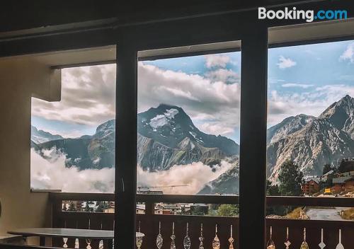 Pequeno apartamento de 1 quarto em Les Deux Alpes.