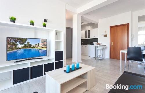 Apartamento con piscina en Benalmádena.