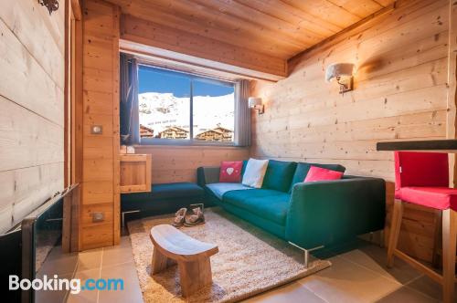 Petit appartement avec deux chambres. À Val Thorens