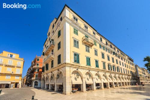 Stay cool: air-con home in Corfu Town with wifi