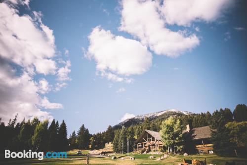 Home in Big Sky with heating