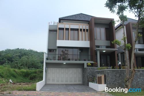 Home in Bogor. Good choice for six or more