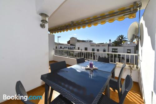 Central apartment in Empuriabrava.