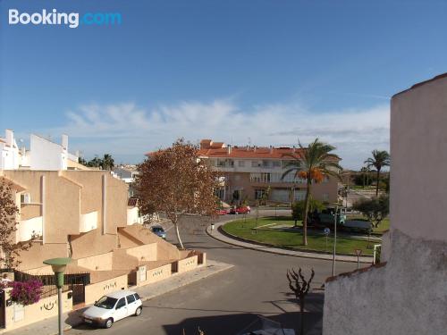 Apartamento em Los Alcázares, perfeito para grupos