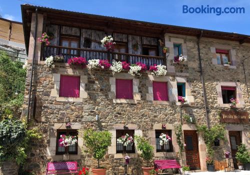 Place in Potes with wifi and terrace.