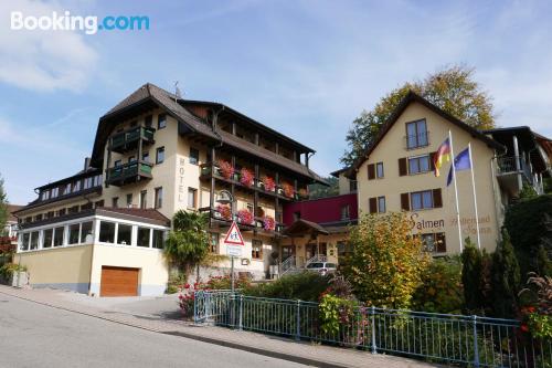 Ferienwohnung mit Balkon. Haustier erlaubt