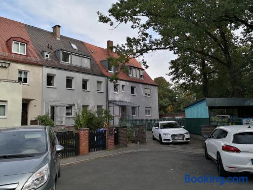 Apartamento de 90m2 em Nuremberg. Internet!.