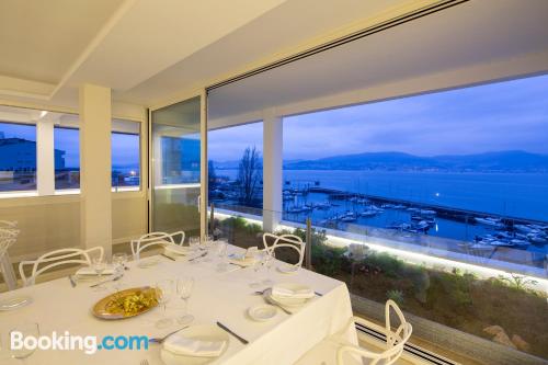 Vigo incredible location! Enjoy your terrace