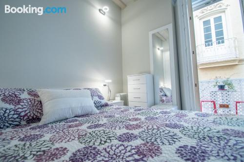 Stay cool: air-con apartment in Cadizin superb location.