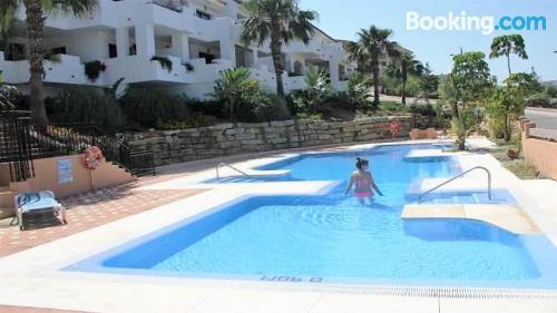 Appartement avec terrasse dans la meilleure position de Manilva.