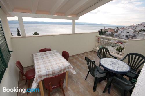 Appartamento con terrazza e Wifi. 27m2!