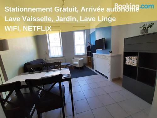 Apartamento de 50m2 em Valenciennes. Terraço!.