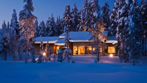 Appartement avec l'air. À Kuusamo.