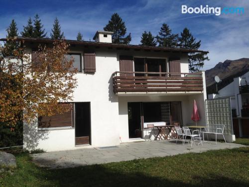 Apartamento de 160m2 em Lenzerheide. Com terraço!