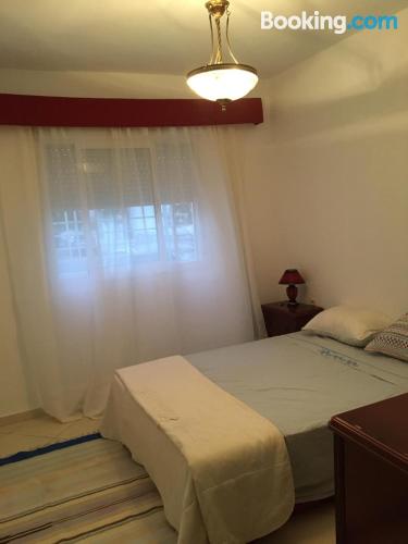 Dog friendly apartment in Martil good choice for groups.