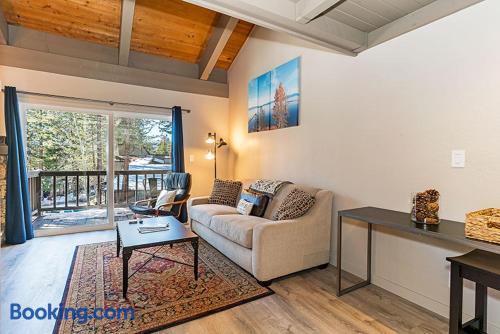 Comfortabel appartement em Tahoe City. 106m2!