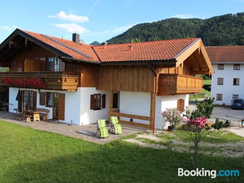 Ferienwohnung in Bernau am Chiemsee. Terrasse!