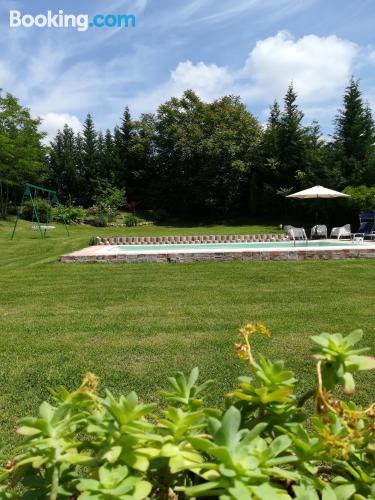 Terrace! Enjoy your pool in Calliano!