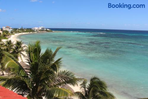 ¡aire acondicionado! en Akumal.