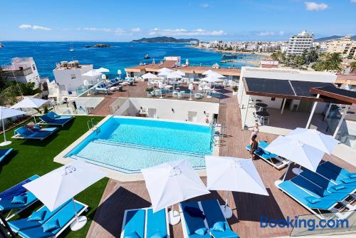 Ferienwohnung mit Balkon. In Ibiza-Stadt