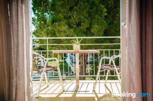 Amazing location in Kavos with terrace