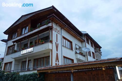 Appartement avec terrasse. Chauffage