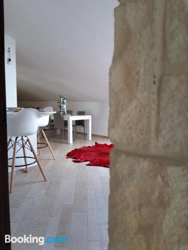 Terrace and wifi apartment in Altamura. Cot available