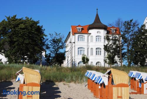 Apartamento adequado para cães à Binz. Ideal 2 pessoas!