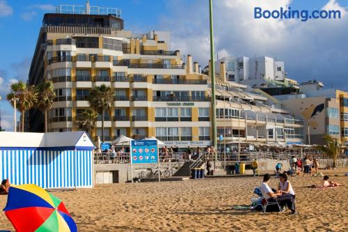 Appartement avec Internet et terrasse. À Las Palmas de Gran Canaria