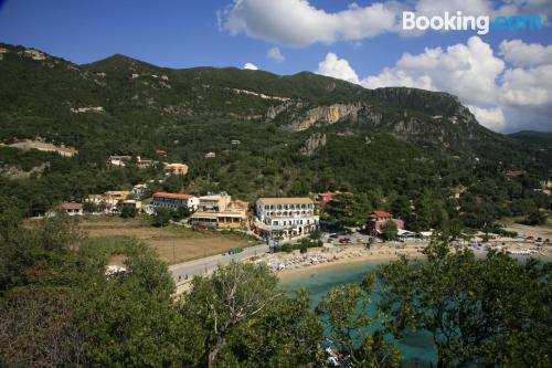 Ferienwohnung mit Internet. In Paleokastritsa