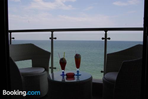 Home for two in Paralia Katerinis with internet