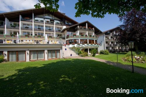 Klein Ferienwohnung in Hahnenklee-Bockswiese. W-lan und Terrasse